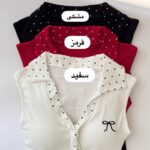 کراپ رکابی کراواتی 5553 - Image 3