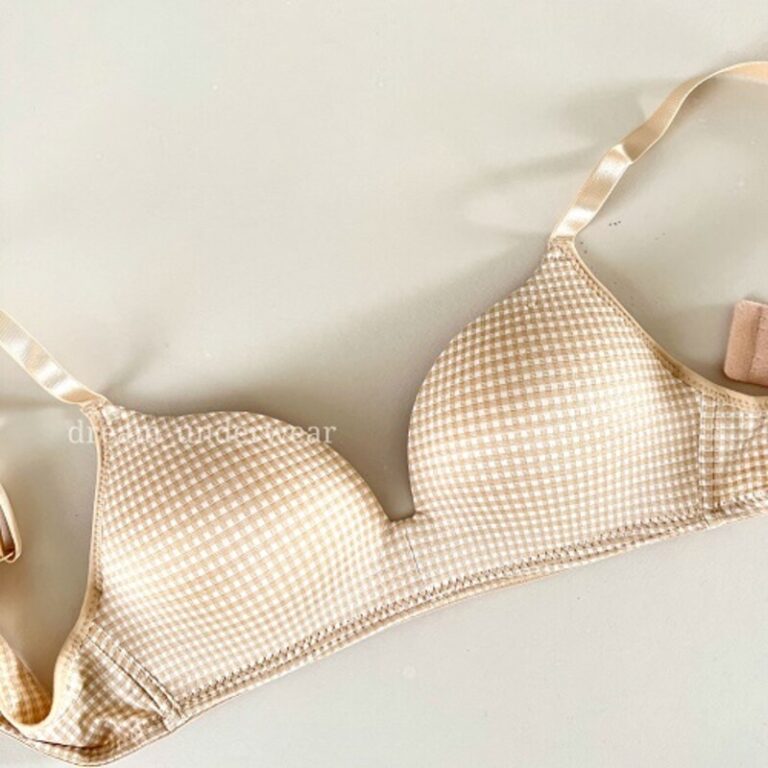 خرید سوتین اسفنجی چهارخونه 008
